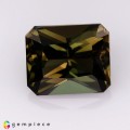Natural Kornerupine 2.50 Carats Honey Green Emerald 9x7 mm Loose Gemstone - Image 7