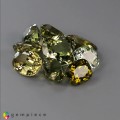 Natural Chrysoberyl 27.52 Carats Greenish Yellow Mixed Mixed Lot Loose Gemstone - Image 1