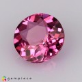Natural Spinel 0.72 Carats Sweet Pink Round 6x3 mm Loose Gemstone - Image 2