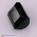 Natural Tourmaline 4.23 Carats Teal Green Emerald Cut 10x7 mm Loose Gemstone - Image 3