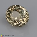 Natural Grossular garnet 4.79 Carats Light Mellow Yellow Oval 10x9 mm Loose Gemstone - Image 3