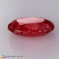 Natural Rhodonite 4.55 Carats Crimson Pink Oval 12x9 mm Loose Gemstone - Image 4