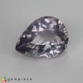 Natural Apatite 19.63 Carats Very Light Ash Purple Pear 21x16 mm Loose Gemstone - Image 2