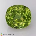 Natural Peridot 4.91 Carats Green Yellow Cushion 10x9 mm Loose Gemstone - Image 1