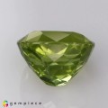 Natural Peridot 4.91 Carats Green Yellow Cushion 10x9 mm Loose Gemstone - Image 4