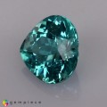 Natural Apatite 1.79 Carats Paraiba Blue Green Heart  8x5 mm Loose Gemstone - Image 3