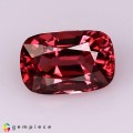 Natural Spinel 1.49 Carats Orange Red Cushion 8x5 mm Loose Gemstone - Image 1