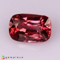 Natural Spinel 1.49 Carats Orange Red Cushion 8x5 mm Loose Gemstone - Image 3