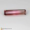 bi color tourmaline  7.07cts - 23x7mm