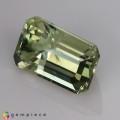 Natural Amblygonite 2.14 Carats Yellowish Green Emerald 9x6 mm Loose Gemstone - Image 3
