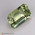 Natural Amblygonite 2.14 Carats Yellowish Green Emerald 9x6 mm Loose Gemstone - Image 5