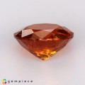 Natural Clinohumite 2.54 Carats Sunset Orange Round 9x5 mm Loose Gemstone - Image 4