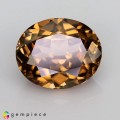 Natural Zircon 7.54 Carats Imperial Brown Oval 12x10 mm Loose Gemstone - Image 7