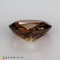 Natural Zircon 7.54 Carats Imperial Brown Oval 12x10 mm Loose Gemstone - Image 4