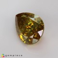 Natural Sphalerite 8.15 Carats Golden Yellow Pear 15x10 mm Loose Gemstone - Image 4
