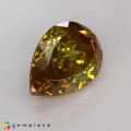 Natural Sphalerite 8.15 Carats Golden Yellow Pear 15x10 mm Loose Gemstone - Image 7