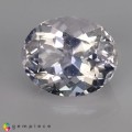 Natural Scapolite 5.29 Carats White Oval 12x10 mm Loose Gemstone - Image 2