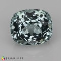 Natural Tourmaline 3.29 Carats Light Baby Green Cushion 9x8 mm Loose Gemstone - Image 1