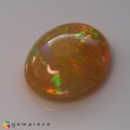 Natural Rainbow opal 3.77 Carats Rainbow Oval Cabochon 14x11 mm Loose Gemstone - Image 7
