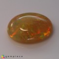 Natural Rainbow opal 3.77 Carats Rainbow Oval Cabochon 14x11 mm Loose Gemstone - Image 1