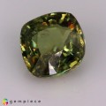 Natural Demantoid garnet 1.08 Carats Green Yellow Antique Cushion 5x4 mm Loose Gemstone - Image 5