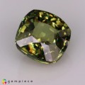 Natural Demantoid garnet 1.08 Carats Green Yellow Antique Cushion 5x4 mm Loose Gemstone - Image 2