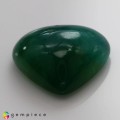 Natural Gem silica 7.85 Carats Paraiba Green Heart Cabochon 12x15 mm Loose Gemstone - Image 4