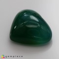 Natural Gem silica 7.85 Carats Paraiba Green Heart Cabochon 12x15 mm Loose Gemstone - Image 5
