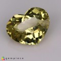 Natural Chrysoberyl 1.51 Carats Baby Yellow Heart  8x6 mm Loose Gemstone - Image 7