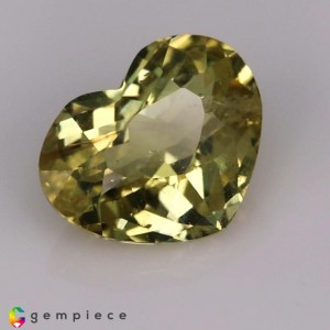chrysoberyl  1.51cts - 8x6mm