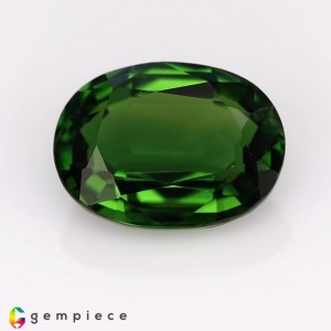 chrome tourmaline  1.51cts - 8x6mm chrome tourmaline  1.51cts - 8x6mm