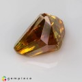 Natural Sphalerite 9.25 Carats Fire Yellow Fancy  15x11 mm Loose Gemstone - Image 4