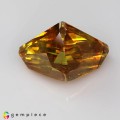 Natural Sphalerite 9.25 Carats Fire Yellow Fancy  15x11 mm Loose Gemstone - Image 5