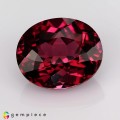 Natural Rhodolite garnet 6.28 Carats Purplish Pink Oval 12x10 mm Loose Gemstone - Image 7