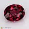 rhodolite garnet  6.28cts - 12x10mm