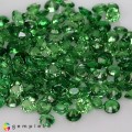 Natural Tsavorite garnet 20.05 Carats Chrome Green Round 3x2 mm Loose Gemstone - Image 5