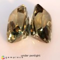 Natural Diaspore pair 3.95 Carats Pastel Yellow Green to Salmon Brown Cushion 9x6 mm Loose Gemstone - Image 4
