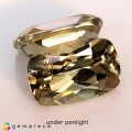 Natural Diaspore pair 3.95 Carats Pastel Yellow Green to Salmon Brown Cushion 9x6 mm Loose Gemstone - Image 5