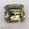Natural Diaspore pair 3.95 Carats Pastel Yellow Green to Salmon Brown Cushion 9x6 mm Loose Gemstone - Image 6