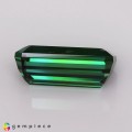 Natural Tourmaline 2.71 Carats Teal Green Emerald Cut 11x6 mm Loose Gemstone - Image 4