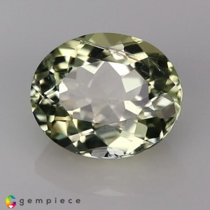 amblygonite  1.29cts - 8x6mm