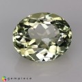 Natural Amblygonite 1.29 Carats Yellow Green Oval 8x6 mm Loose Gemstone - Image 7