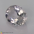 Natural Scapolite 3.46 Carats White Oval 11x9 mm Loose Gemstone - Image 3