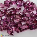 Natural Rhodolite garnet 28.12 Carats Sweet Purple Mixed Mixed Lot Loose Gemstone - Image 1