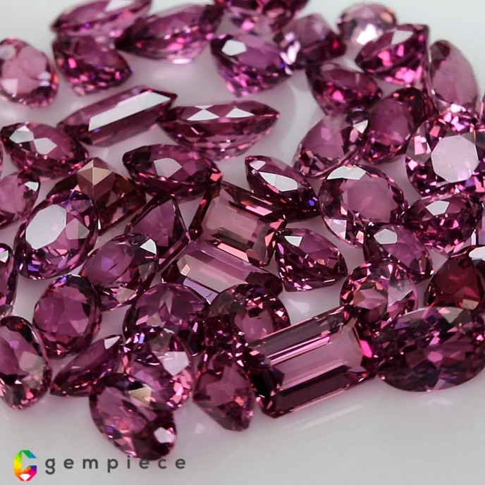 rhodolite garnet Malaya Garnet image