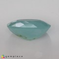 Natural Peru opal 10.49 Carats Ice Blue Oval 19x14 mm Loose Gemstone - Image 4