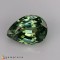 demantoid garnet  0.98cts - 7x5mm