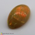 Natural Rainbow opal 7.99 Carats Rainbow Oval Cabochon 20x12 mm Loose Gemstone - Image 7