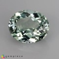 Natural Montebrasite 1.52 Carats Baby Green Oval 8x7 mm Loose Gemstone - Image 1