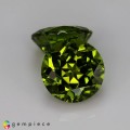 Natural Peridot pair 8.86 Carats Green Round 10x7 mm Loose Gemstone - Image 3
